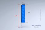 Rectangle Feather Flag (Small)-8.5ft 1