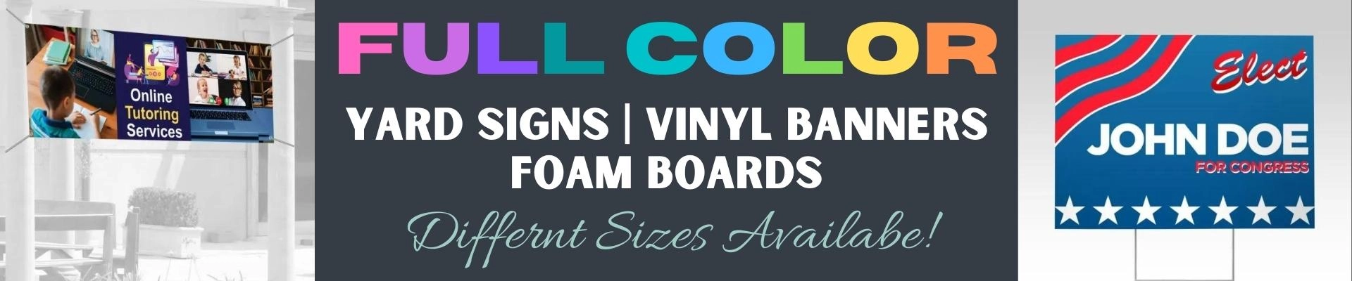 Sign-banner