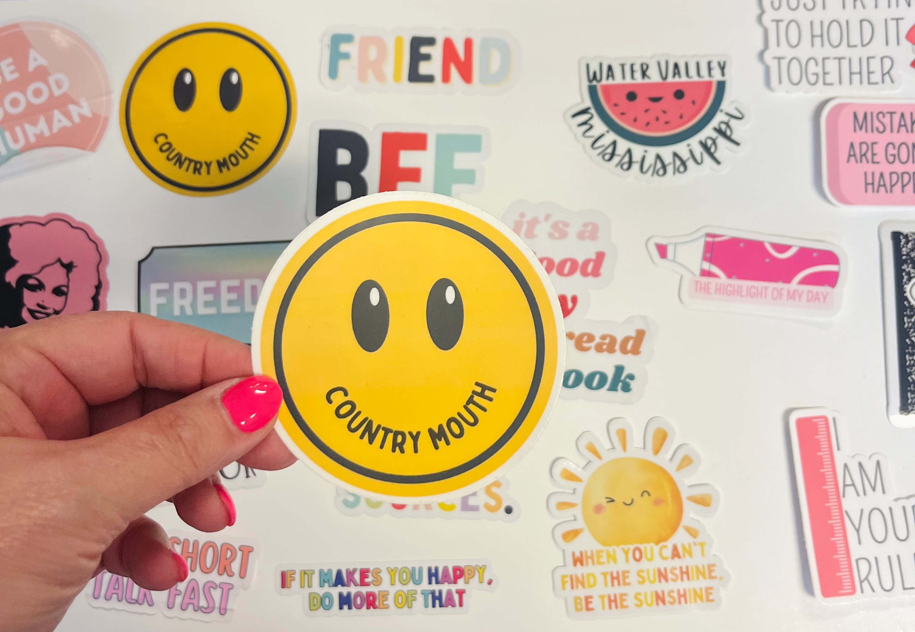 Die-Cut Vinyl Stickers