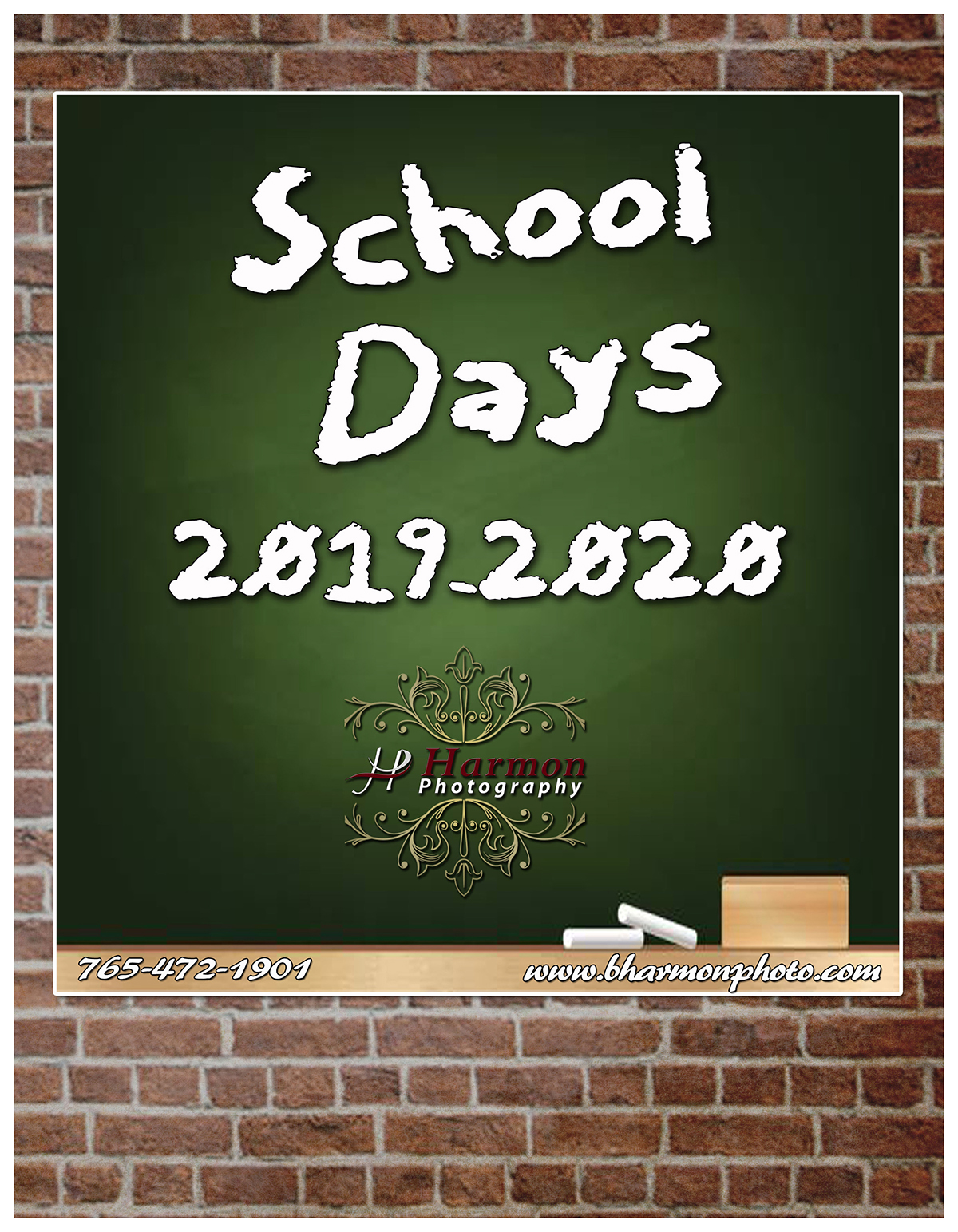 Academic Calendar Book (monthly)