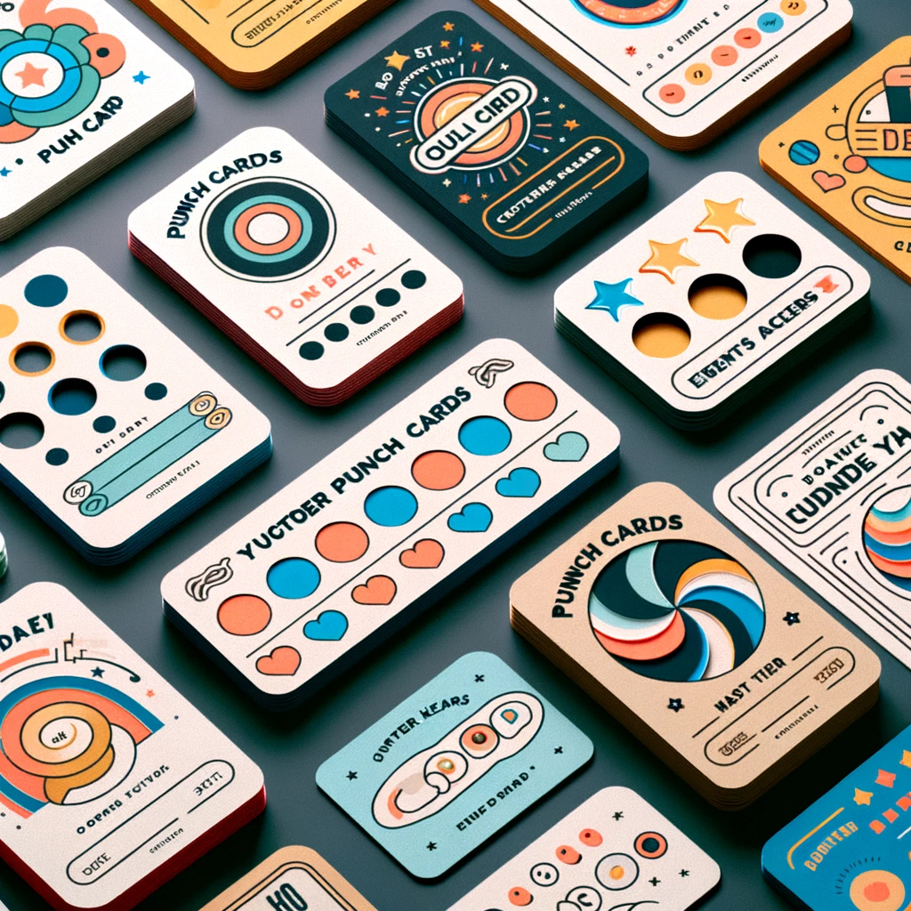 Custom Punch Cards for Loyalty Programs | Print Charming