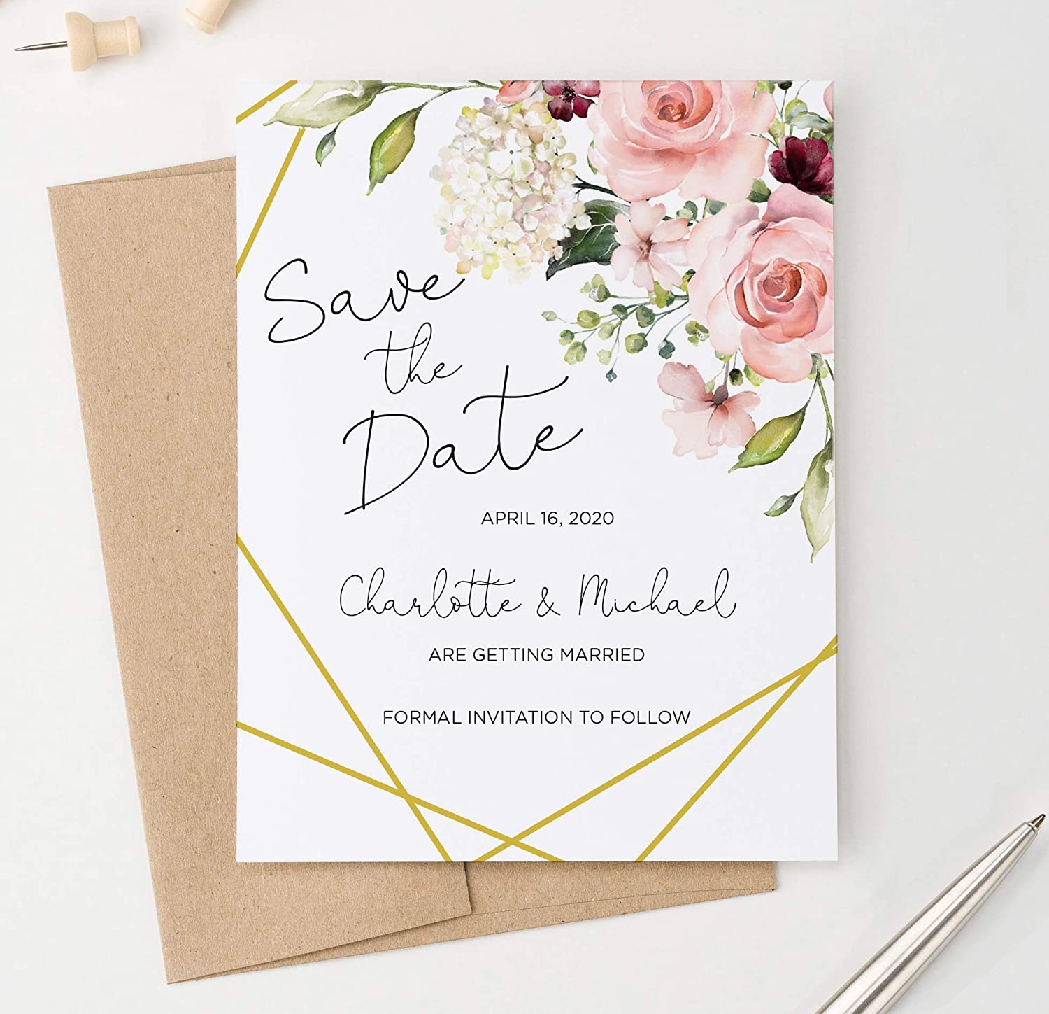 Save The Date Card - Printing - samedayrushprinting.com