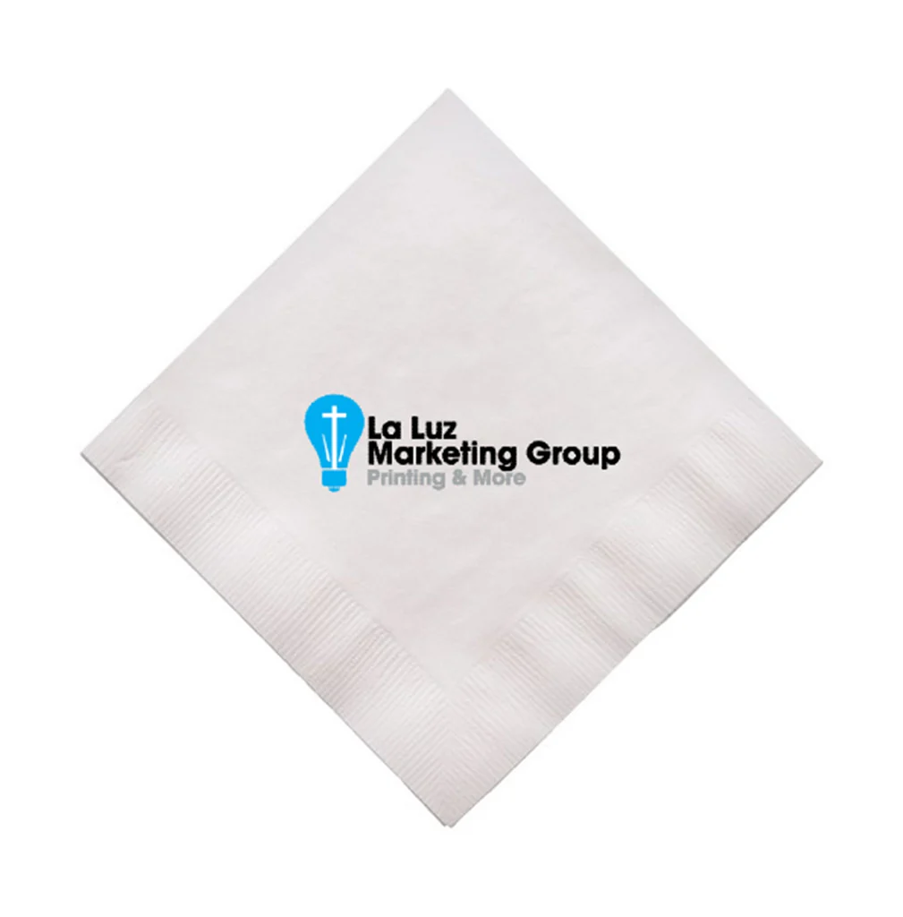 Custom 3 Color Printed Luncheon Napkin