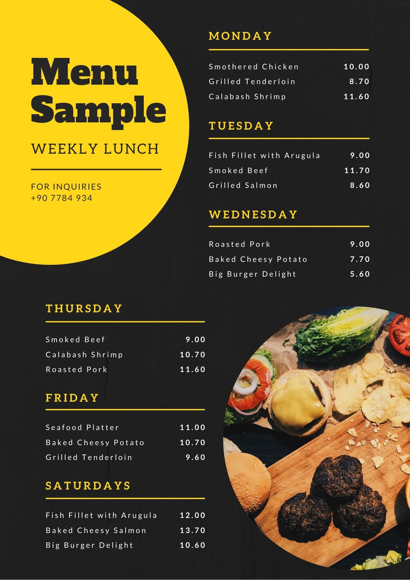 Same Day Menu Printing - samedayrushprinting.com