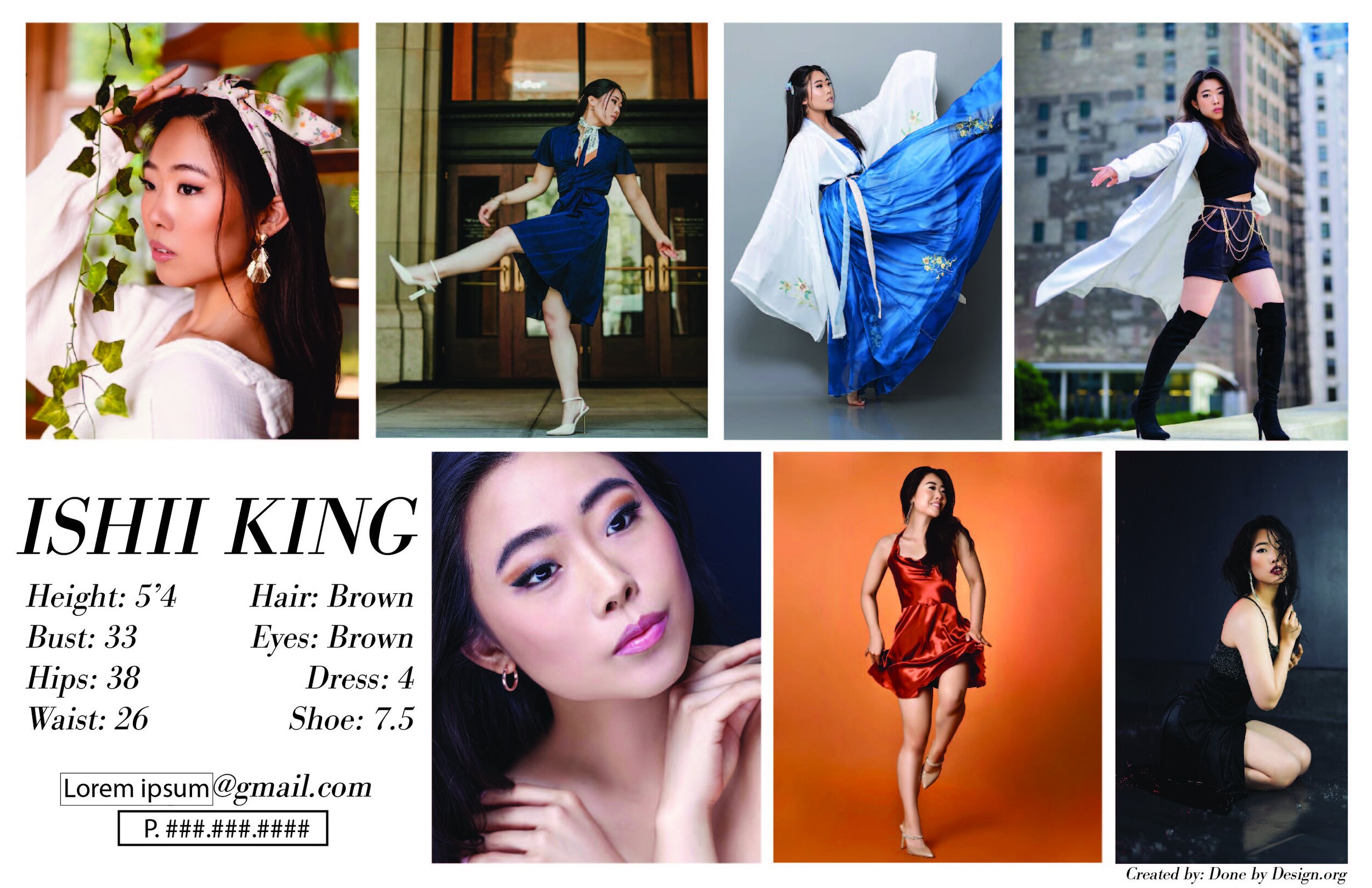 Comp Cards - Customize Sizes - samedayrushprinting.com