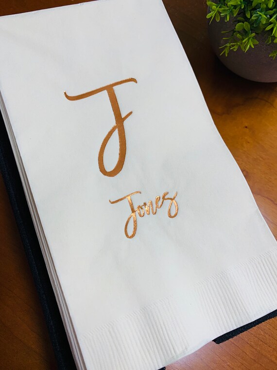 Custom Foil Napkins