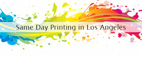 Fastest printing services in Los Angeles, California