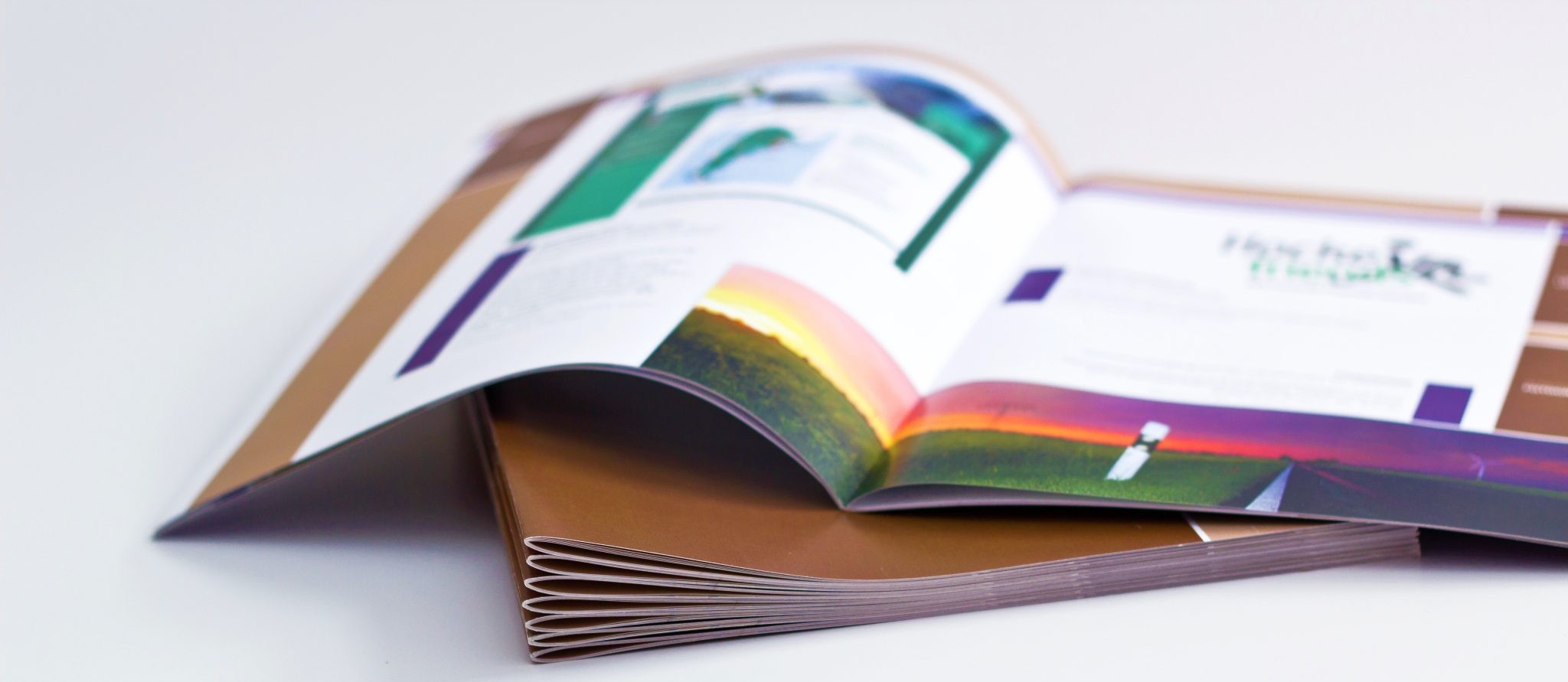Saddle stitch booklets
