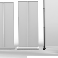 personalized fast Banner Stands Only [Blank & Unimprinted] quick printer