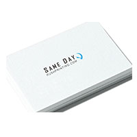 Same Day Laid Business Card Printing