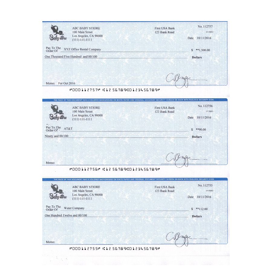 personalized fast Personal Check Printing [Check Printing quick printer