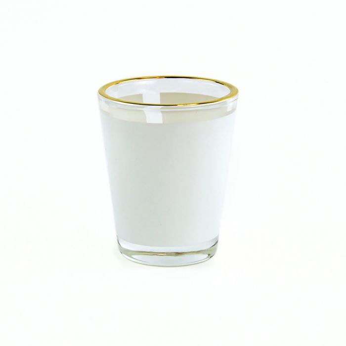 personalized fast Shot Glass 1.5 oz With Gold Trim [Mugs]	
