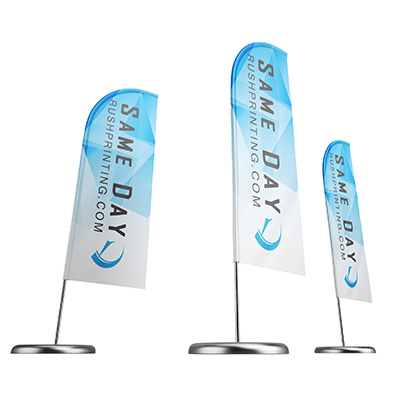 Same Day Feather Flag Printing
