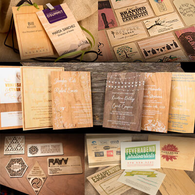 Same Day Wood printing