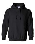 Custom Black Pull Over Hooded Sweatshirts