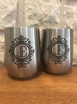 Custom 12 oz Wine Tumbler Front Print
