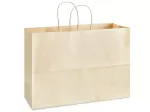 Custom Oatmeal Uncoated Matte Paper Bags