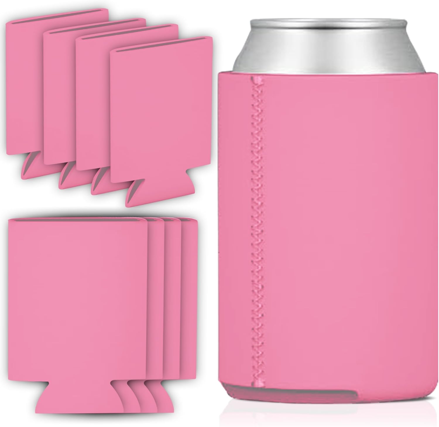 Custom Pink Koozie