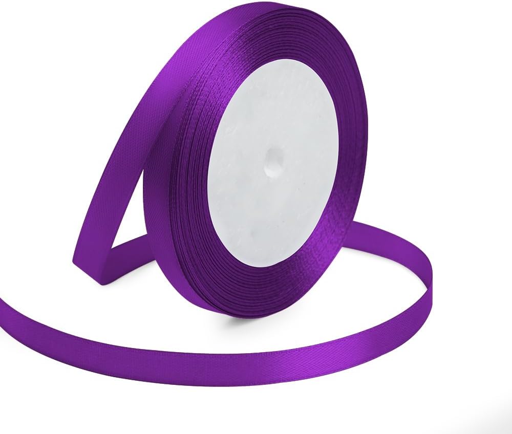 Custom Purple Ribbon Printing