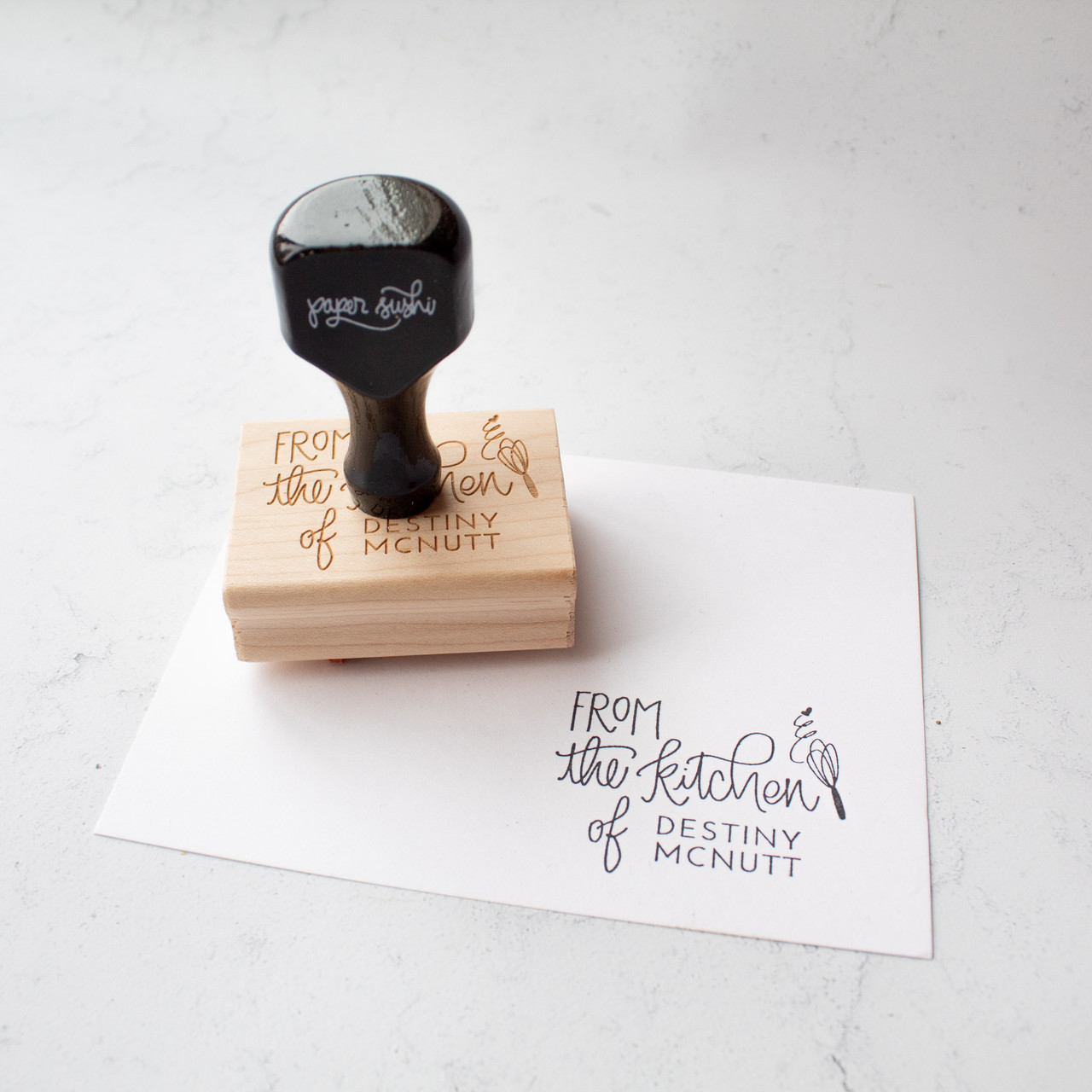 thumbnail interactive-video image 1 of Fairydust Personalised Laser Rubber Stamps – Handmade – 60 Designs, Multiple Square Sizes 1 of 5