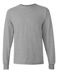 Custom Sport Grey Long Sleeve T-Shirt Printing