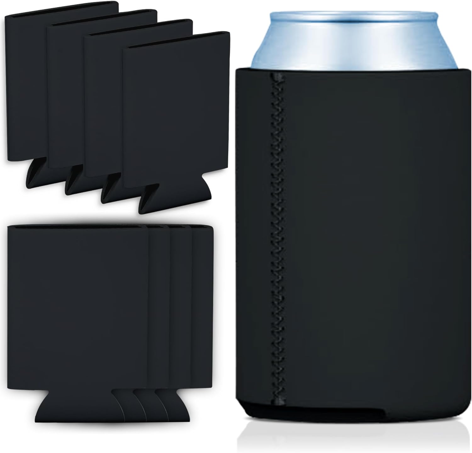 Custom Black Koozie