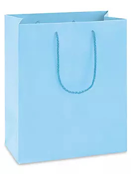 Light Blue Matte Laminate Bags
