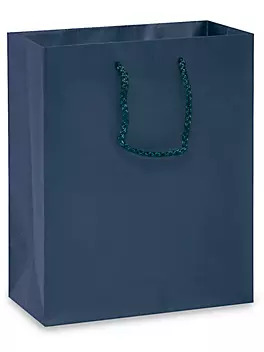 Navy Blue Matte Laminate Bags