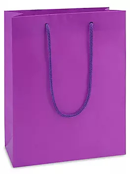 Purple Matte Laminate Bags
