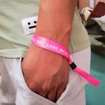 Personalized woven wristbands
