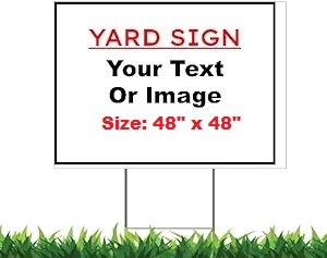 48 x 48 Full Color Road Signs