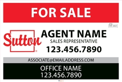 Sutton-For Sale Signs- 36x24- No1