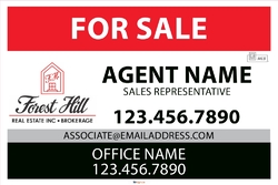 Forest Hill-For Sale Signs- 36x24- No1