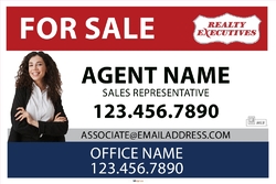 Realty Executives-For Sale Signs- 36x24- No2