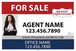 Realty Executives-For Sale Signs- 36x24- No3