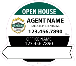 HomeLife-Directional Signs - Circle-22x19-No2 