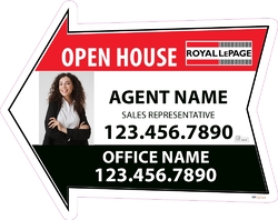  Royal LePage-Directional Signs-Arrow-24x19-No2