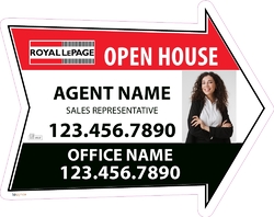  Royal LePage-Directional Signs-Arrow-24x19-No2