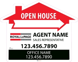  Royal LePage-Directional Signs-House-24x19-No1