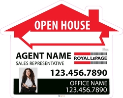 Royal LePage-Directional Signs-House-24x19-No2