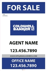 ColdWell Banker-For Sale Signs-24x36-No3
