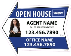 ColdWell Banker-Directional Signs Arrow-24x19-No2