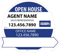 ColdWell Banker-Directional Signs Circle-22x19-No1