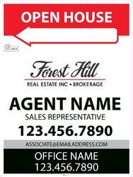 Forest Hill-Sandwich Board-Without Feet-Small-18x24-No1