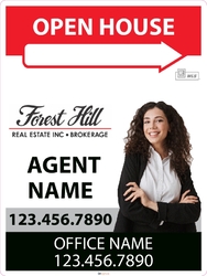 Forest Hill-Sandwich Board-Without Feet-Small-18x24-No2