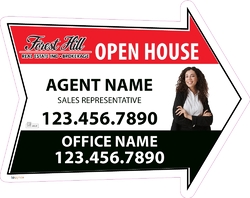 Forest Hill-Directional Signs Arrow-24x19-No2