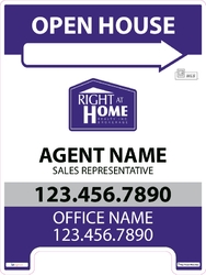 Right At Home-Sandwich Boards-With Feet-Medium-24x32-No2