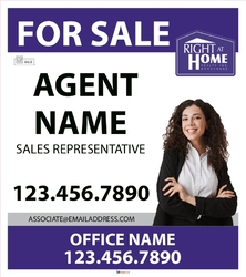 Right At Home-For Sale Signs-32x36-No2