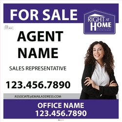 Right At Home-For Sale Signs-36x36-No2