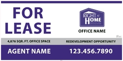 Right At Home-Commercial Signs-120x60